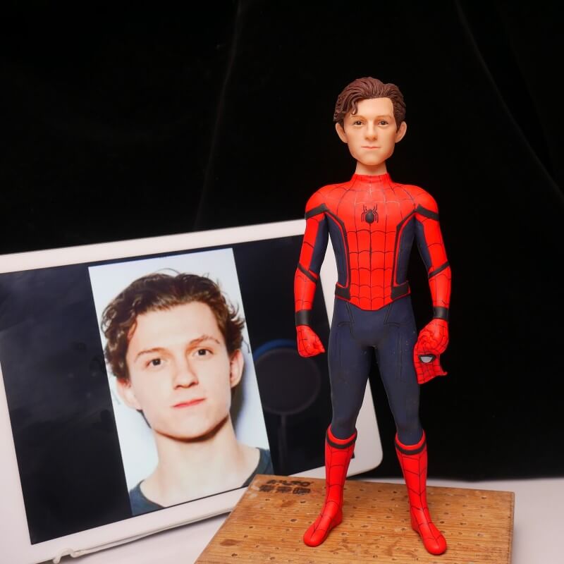 Spider-Man Clay Sculpture