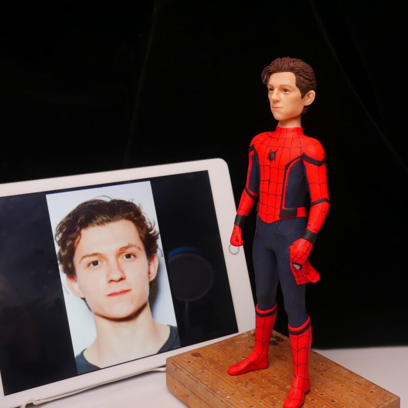 Spider-Man Clay Sculpture