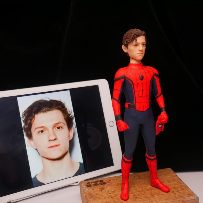 Spider-Man Clay Sculpture