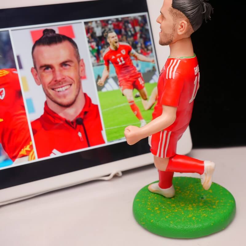 Gareth Bale Clay Sculpture