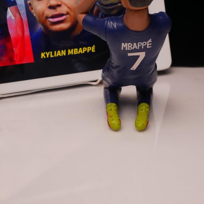 Mbappé Clay Sculpture