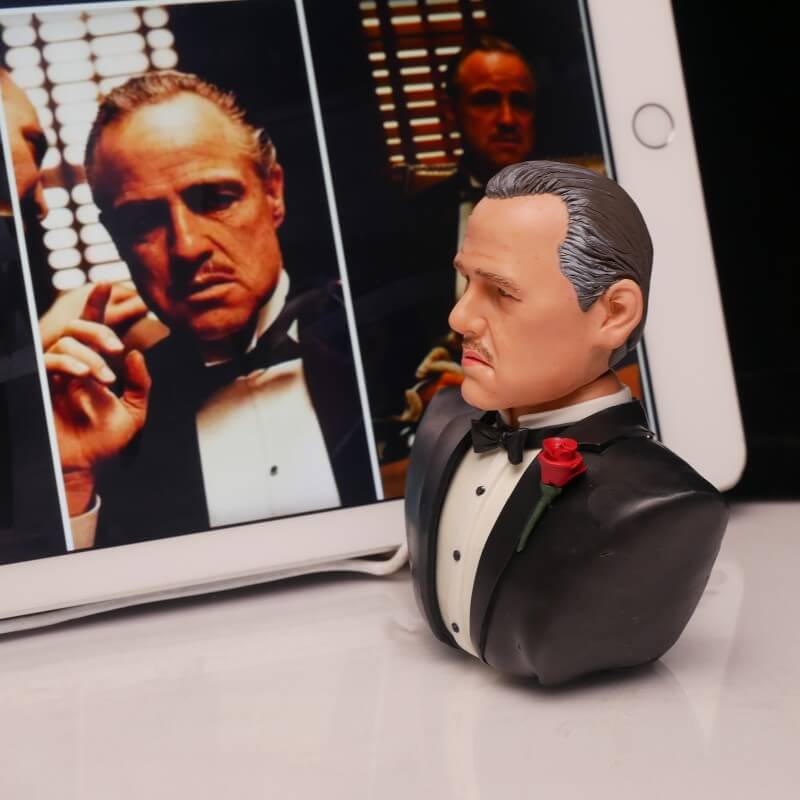 Marlon Brando Clay Sculpture