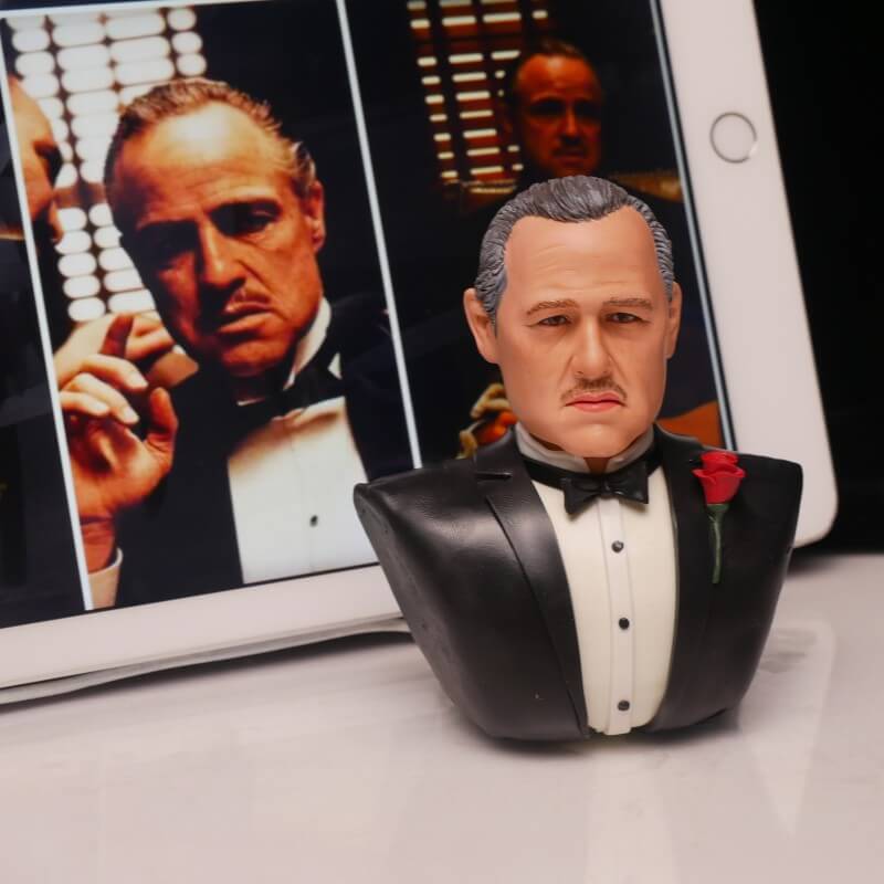 Marlon Brando Clay Sculpture