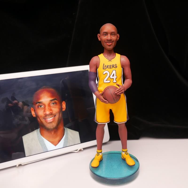 Kobe Bryan Clay Sculpture