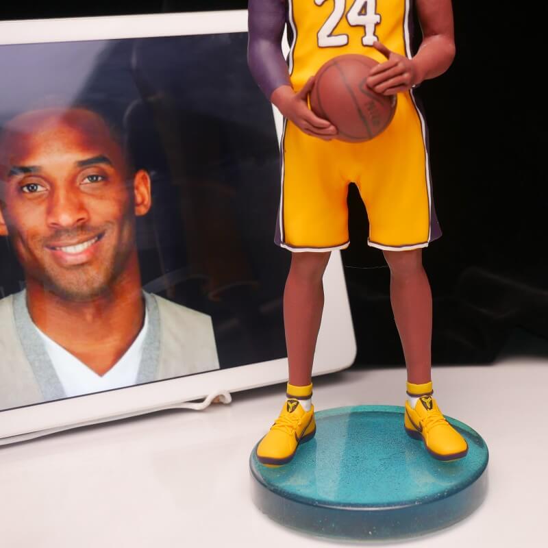 Kobe Bryan Clay Sculpture