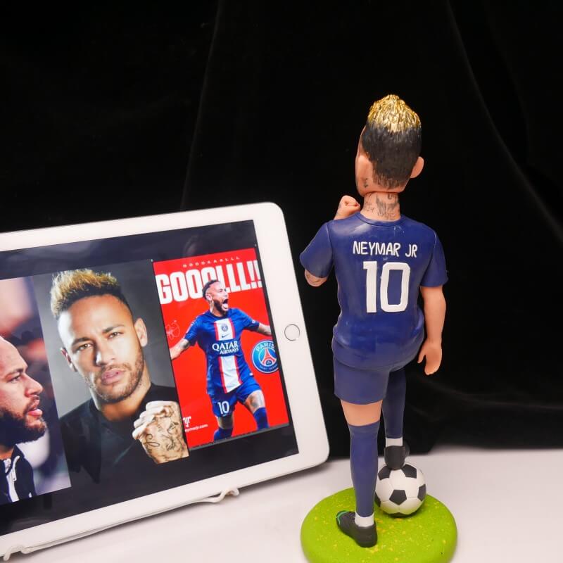 Neymar Jr Clay Sculpture