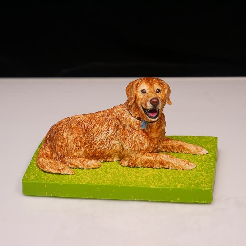 Pets clay sculpture customization