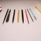 10-piece clay modeling tools set